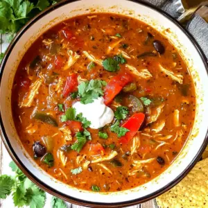 Chicken Fajita Soup