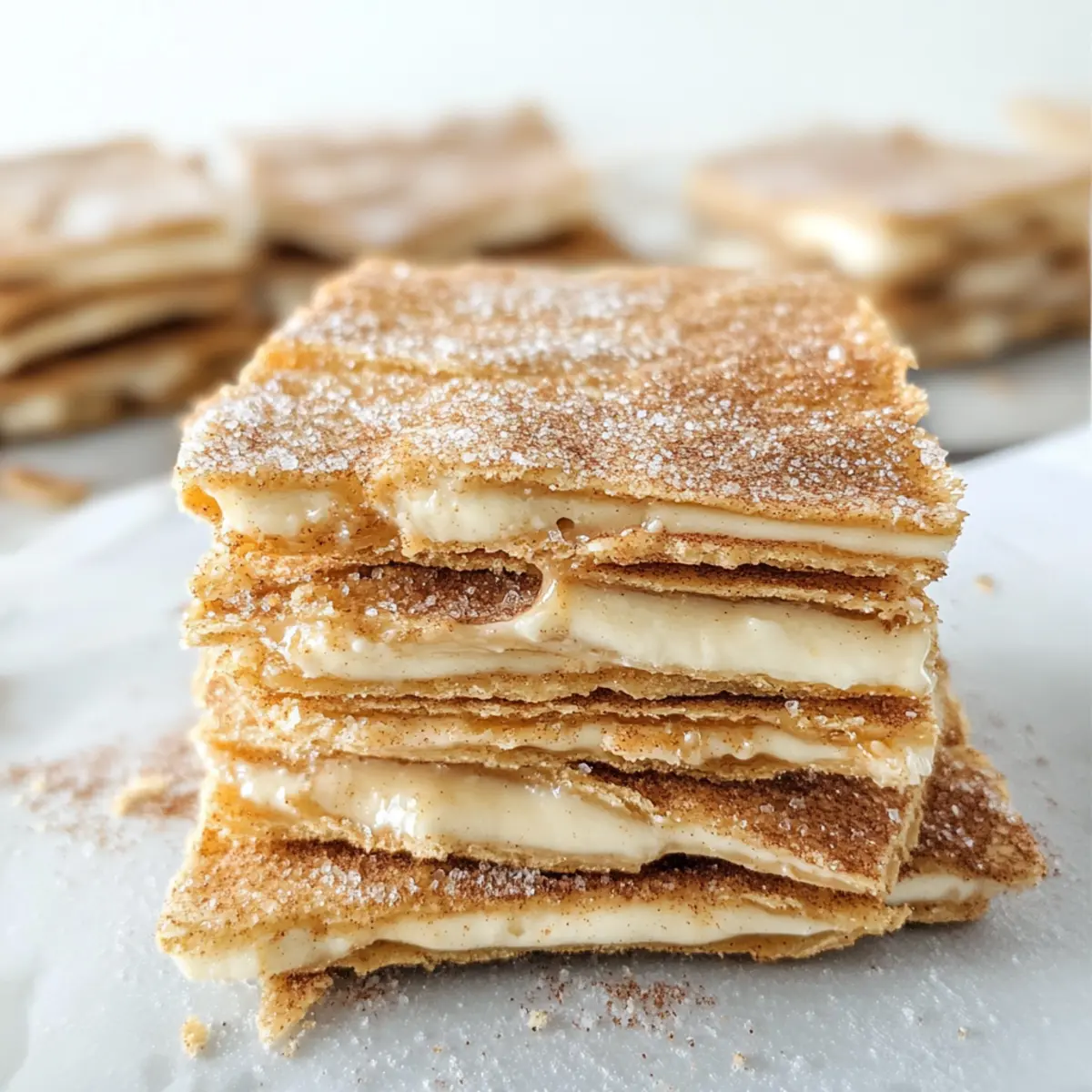 Churro Saltine Toffee