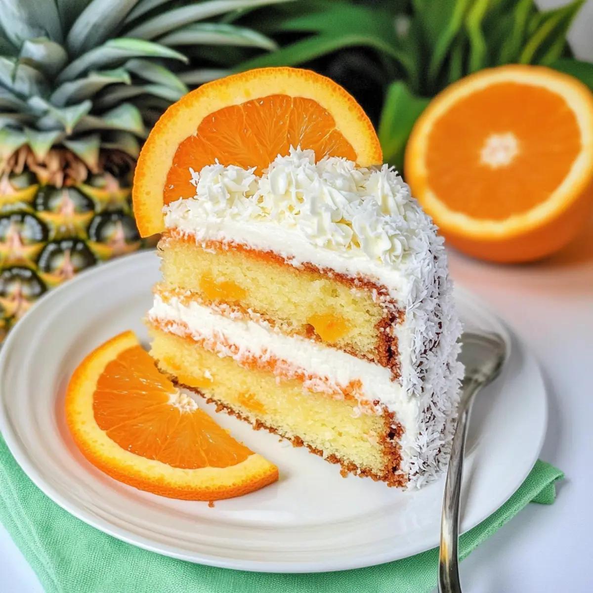 Hawaiian Sunset Cake Recipe