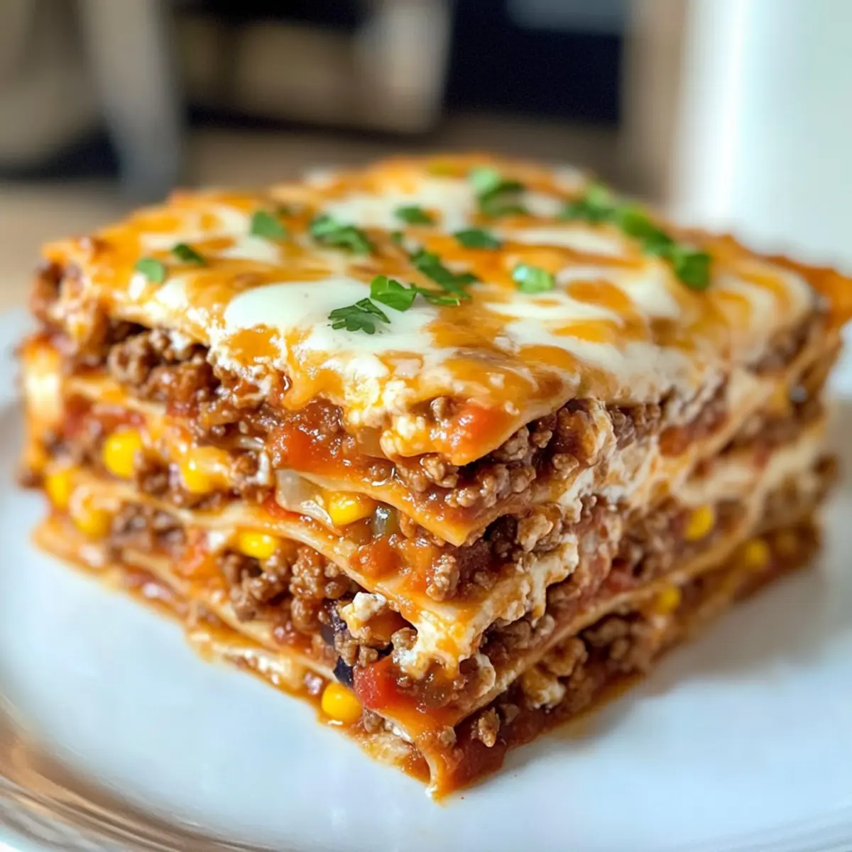 Mexican Taco Lasagna