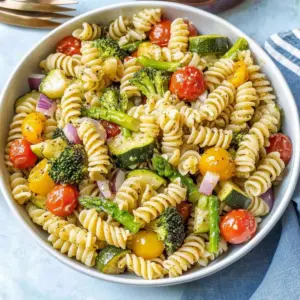 Roasted Vegetable Pasta Salad