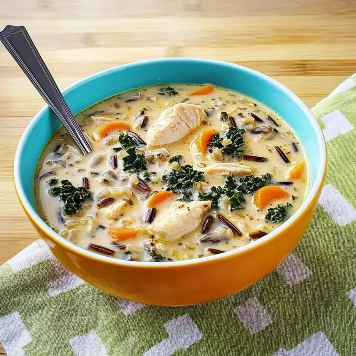 Creamy Chicken and Wild Rice Soup