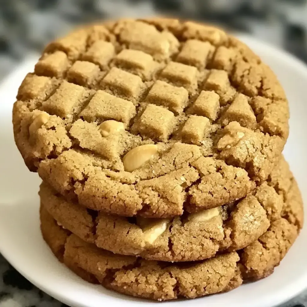 Chunky Peanut Butter Cookies