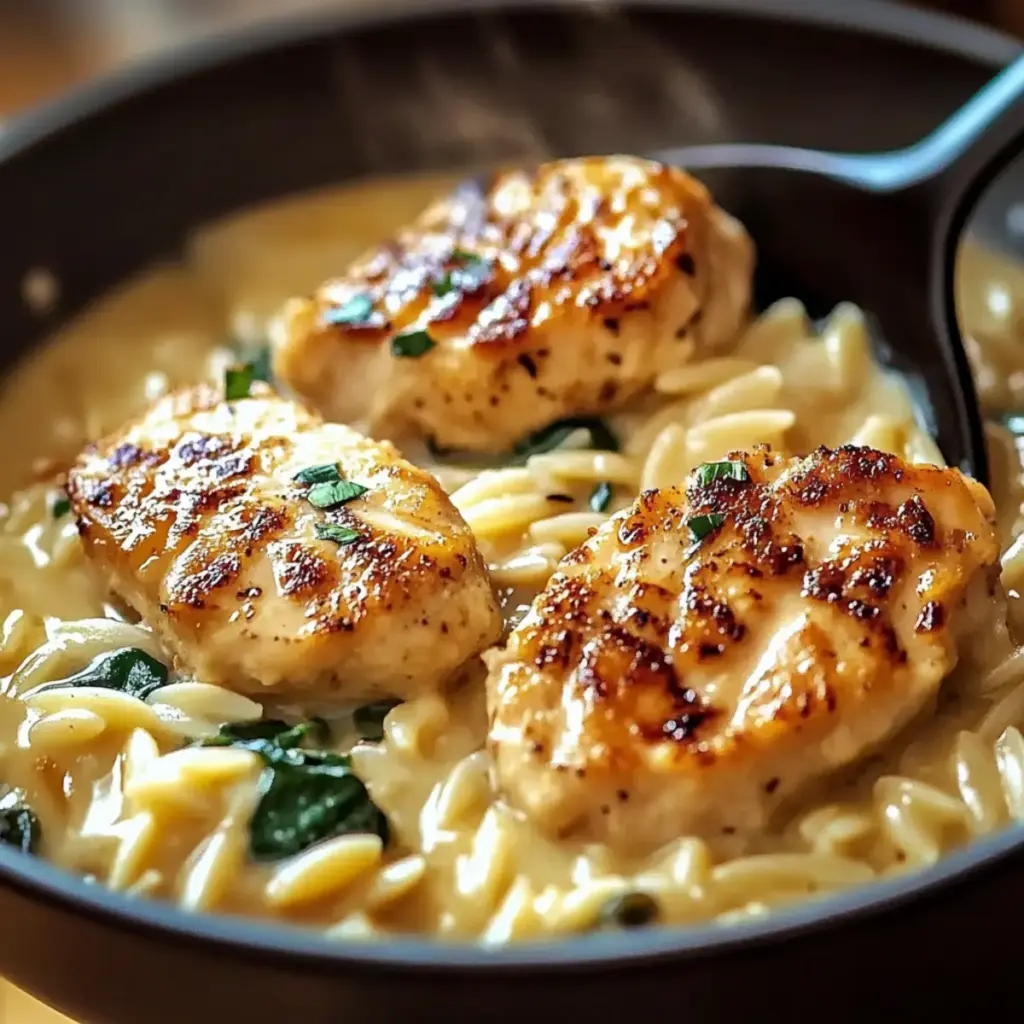 Marry Me Chicken Orzo