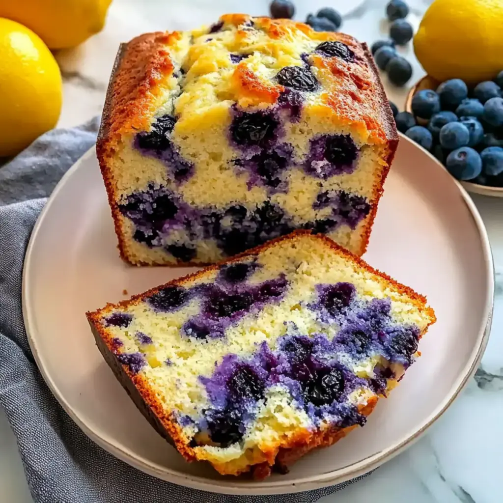 Blueberry Cream Cheese Loaf