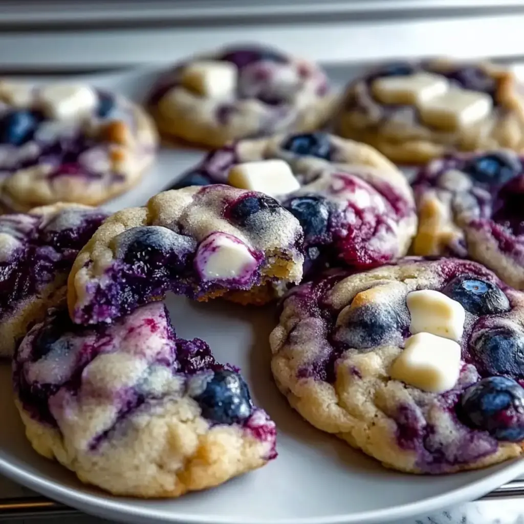 Viral Blueberry Cookies
