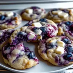 Viral Blueberry Cookies