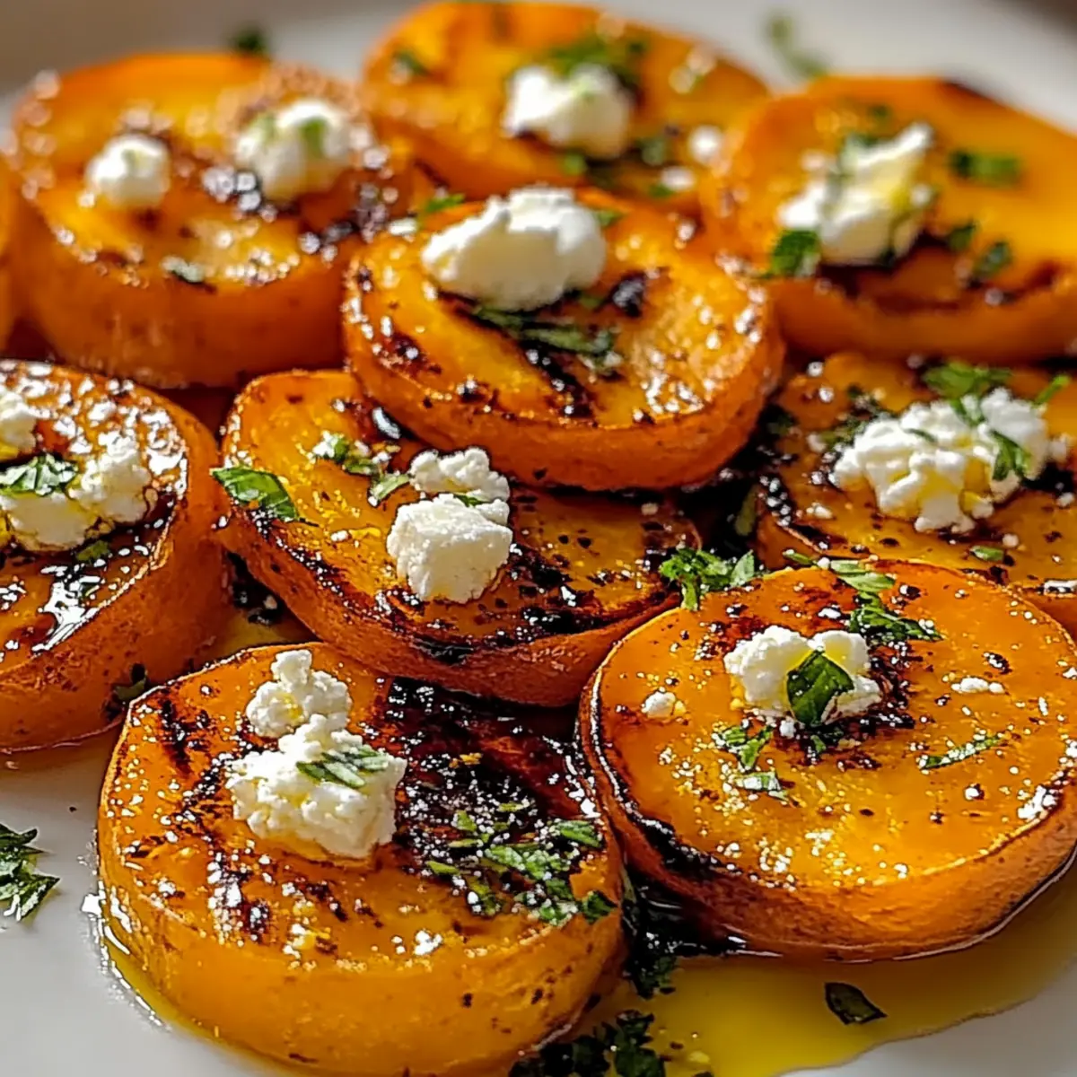 Roasted Sweet Potato Rounds