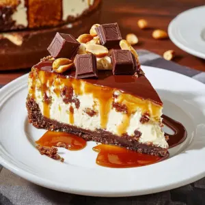 Snickers Cheesecake