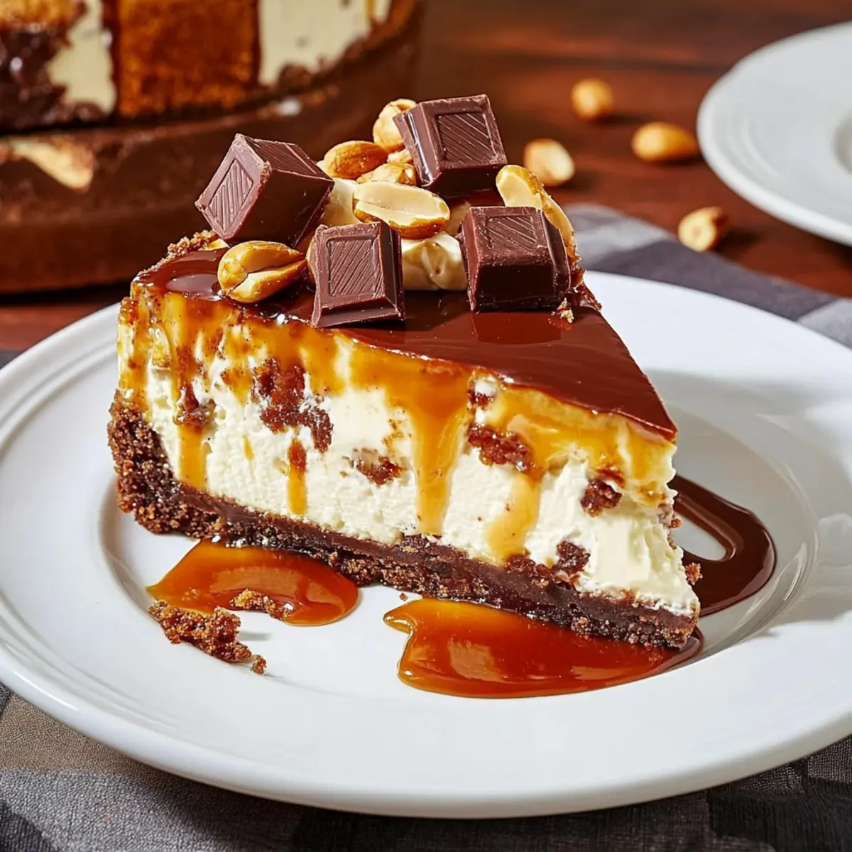 Snickers Cheesecake