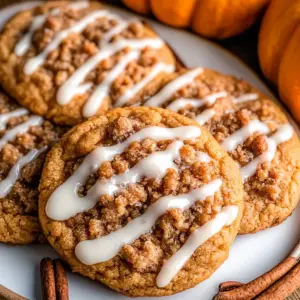 Pumpkin Coffee Cake Cookies