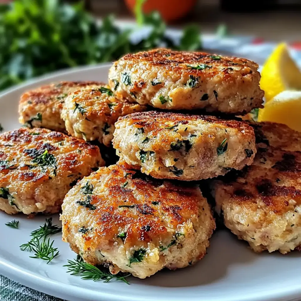 Mediterranean Chicken Patties