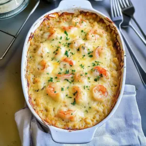 Shrimp and Grits Casserole