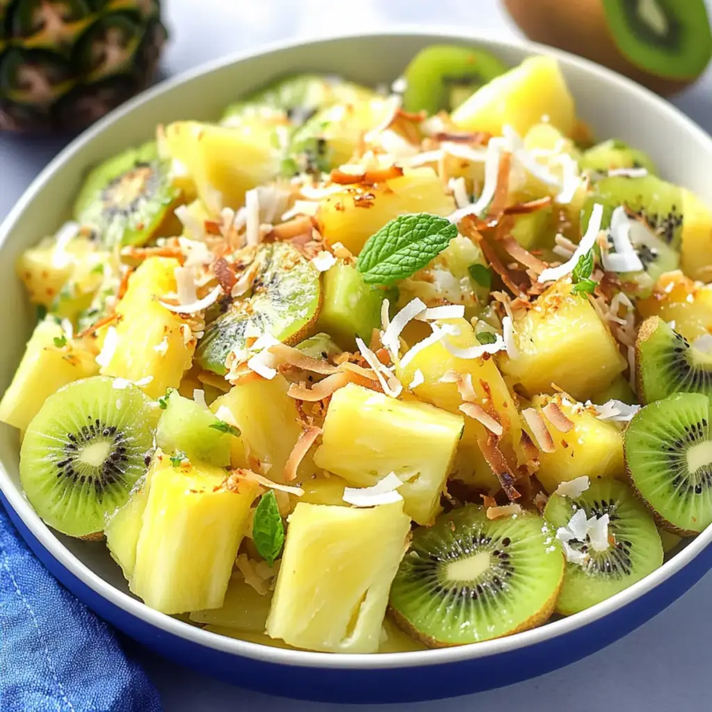 Pineapple Kiwi Salad