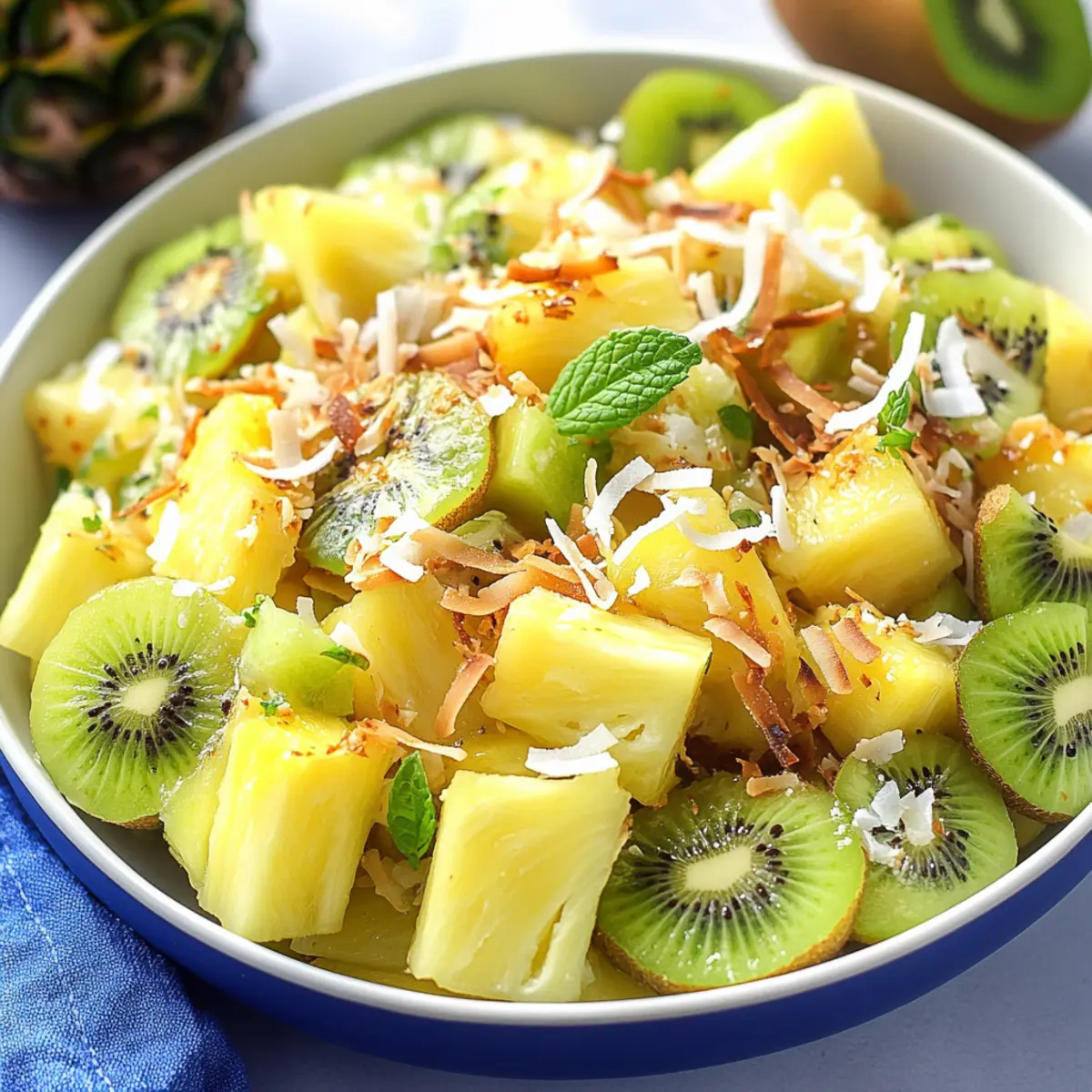 Pineapple Kiwi Salad