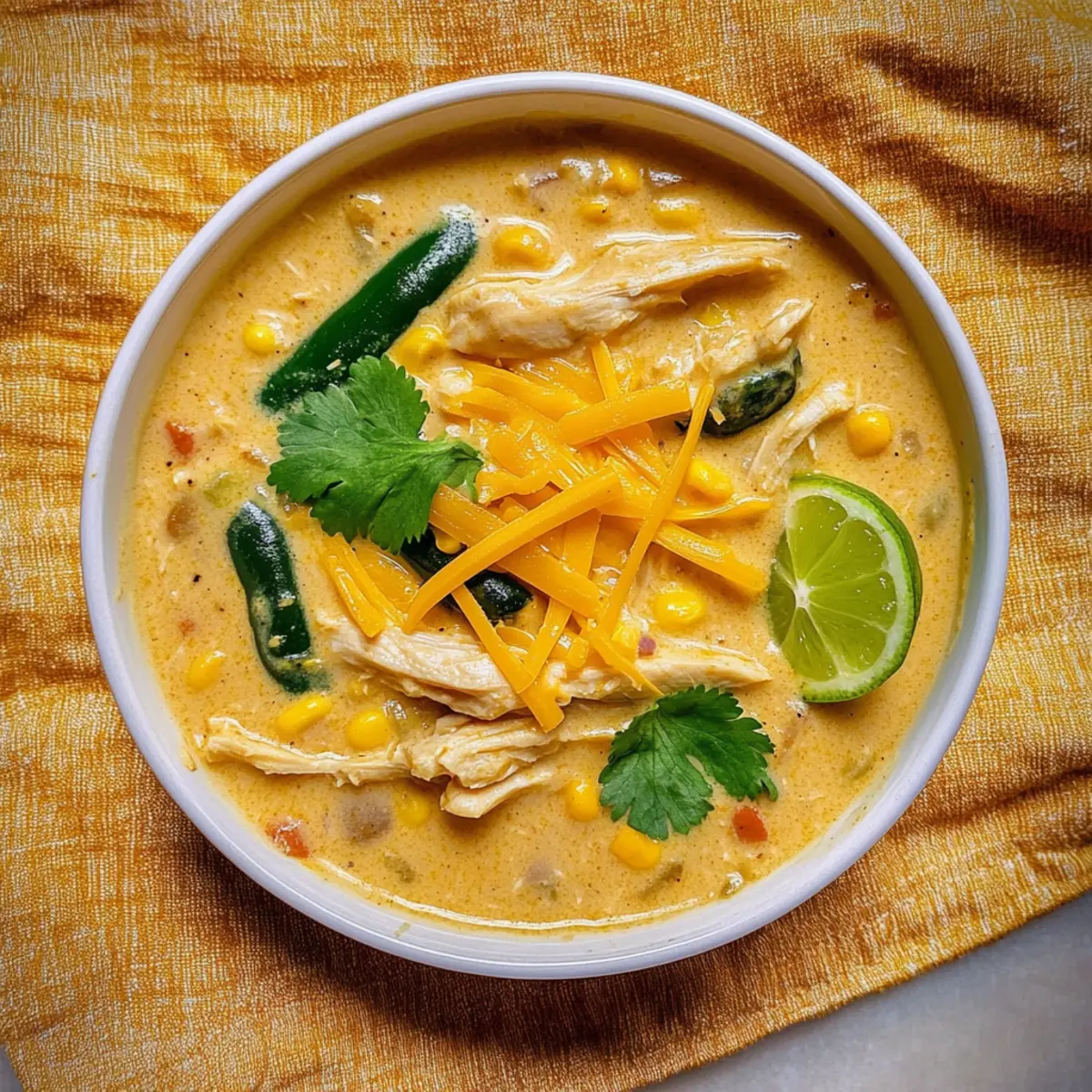 Chicken Poblano Soup