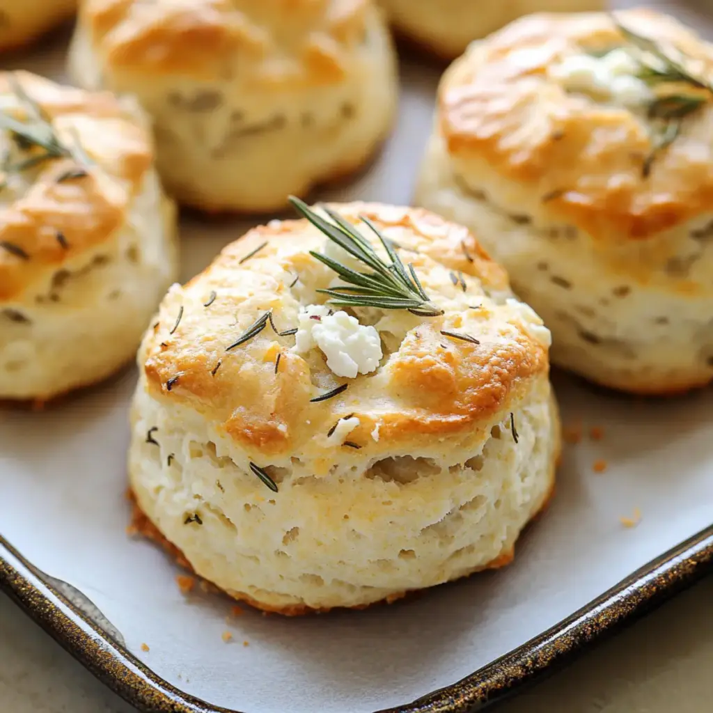 Rosemary Goat Cheese Biscuits