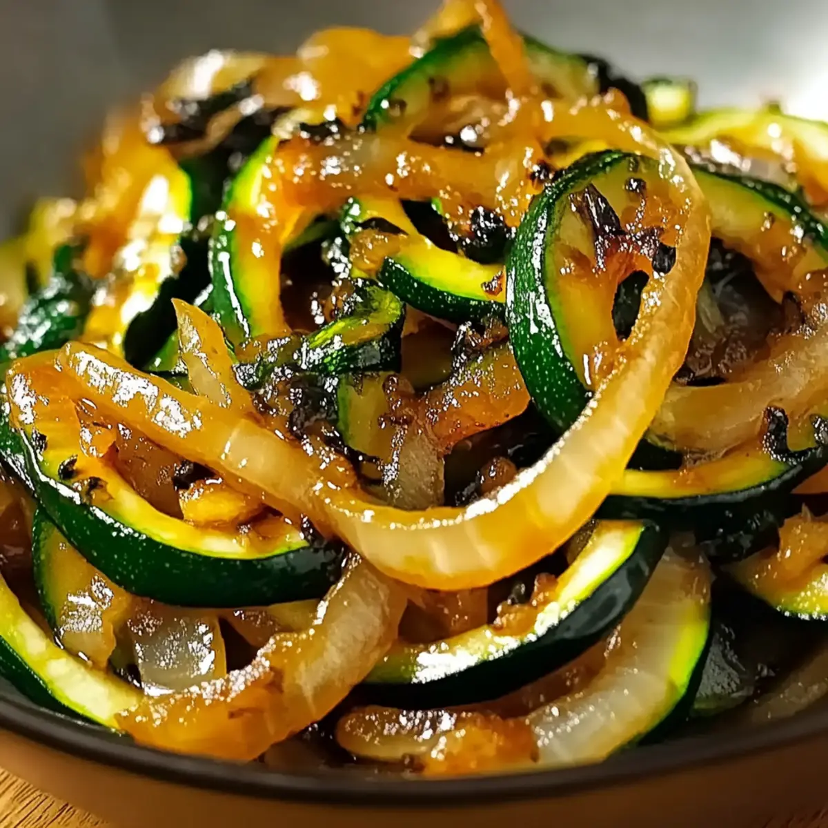 Zucchini & Onion Stir-Fry