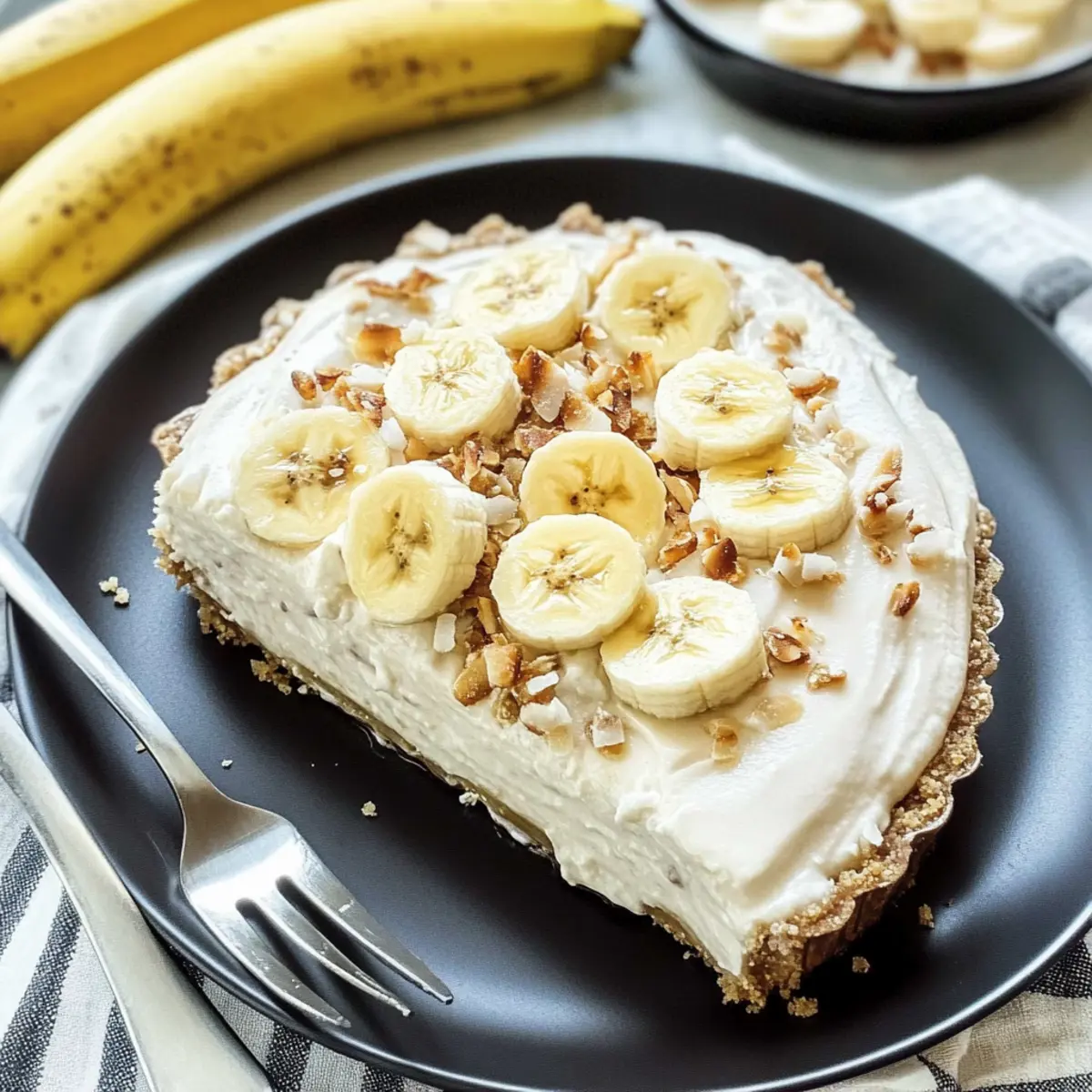 Paleo Banana Cream Pie
