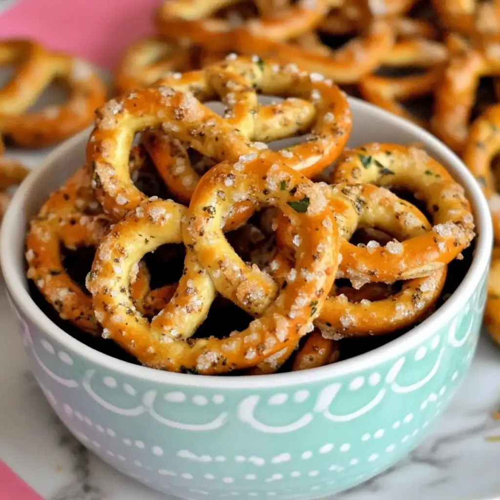 Garlic Ranch Pretzels