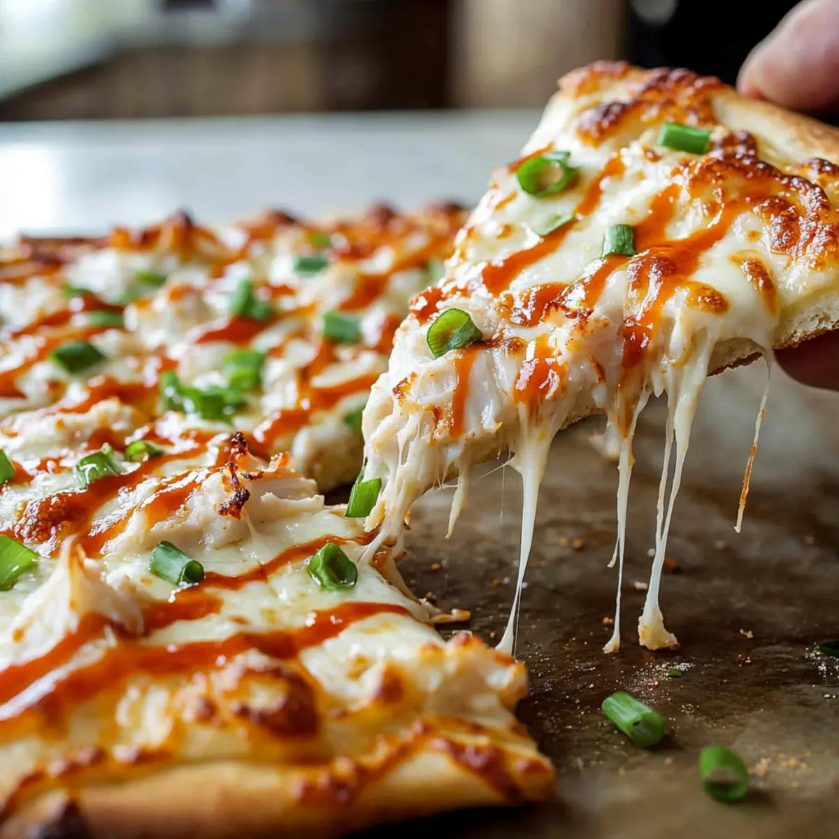 Baked Crab Rangoon Pizza