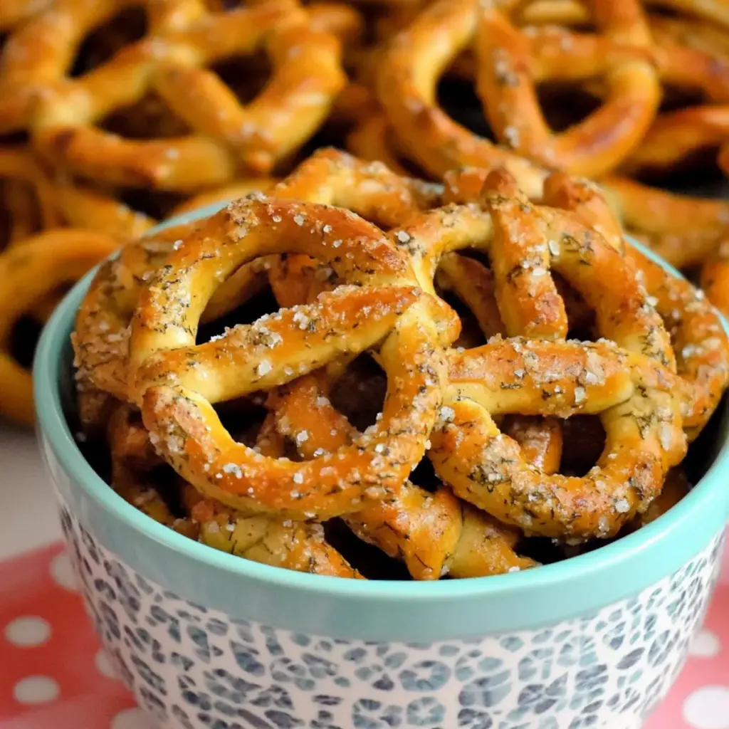 Garlic Ranch Pretzels