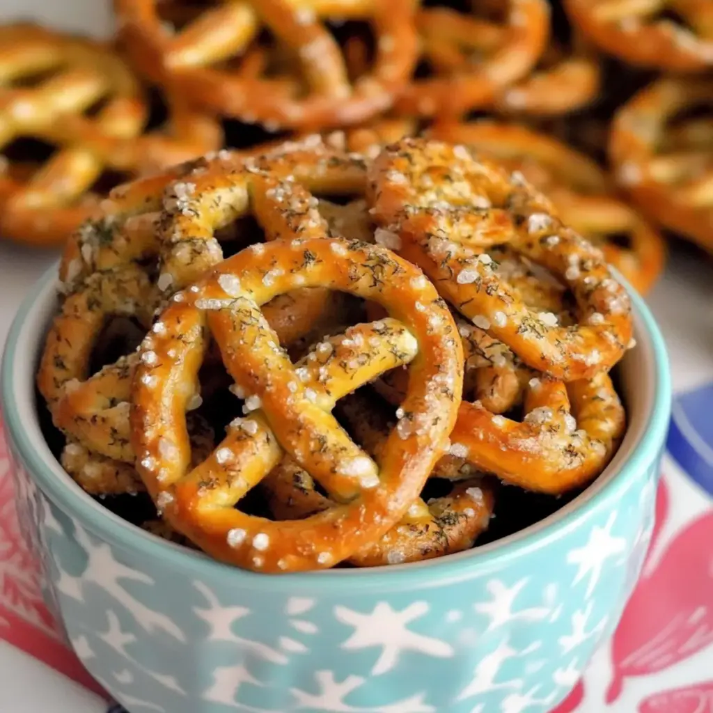 Garlic Ranch Pretzels