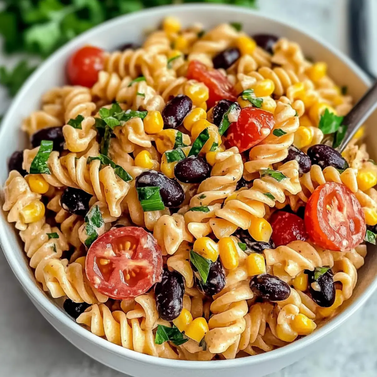 Vegan Southwest Pasta Salad