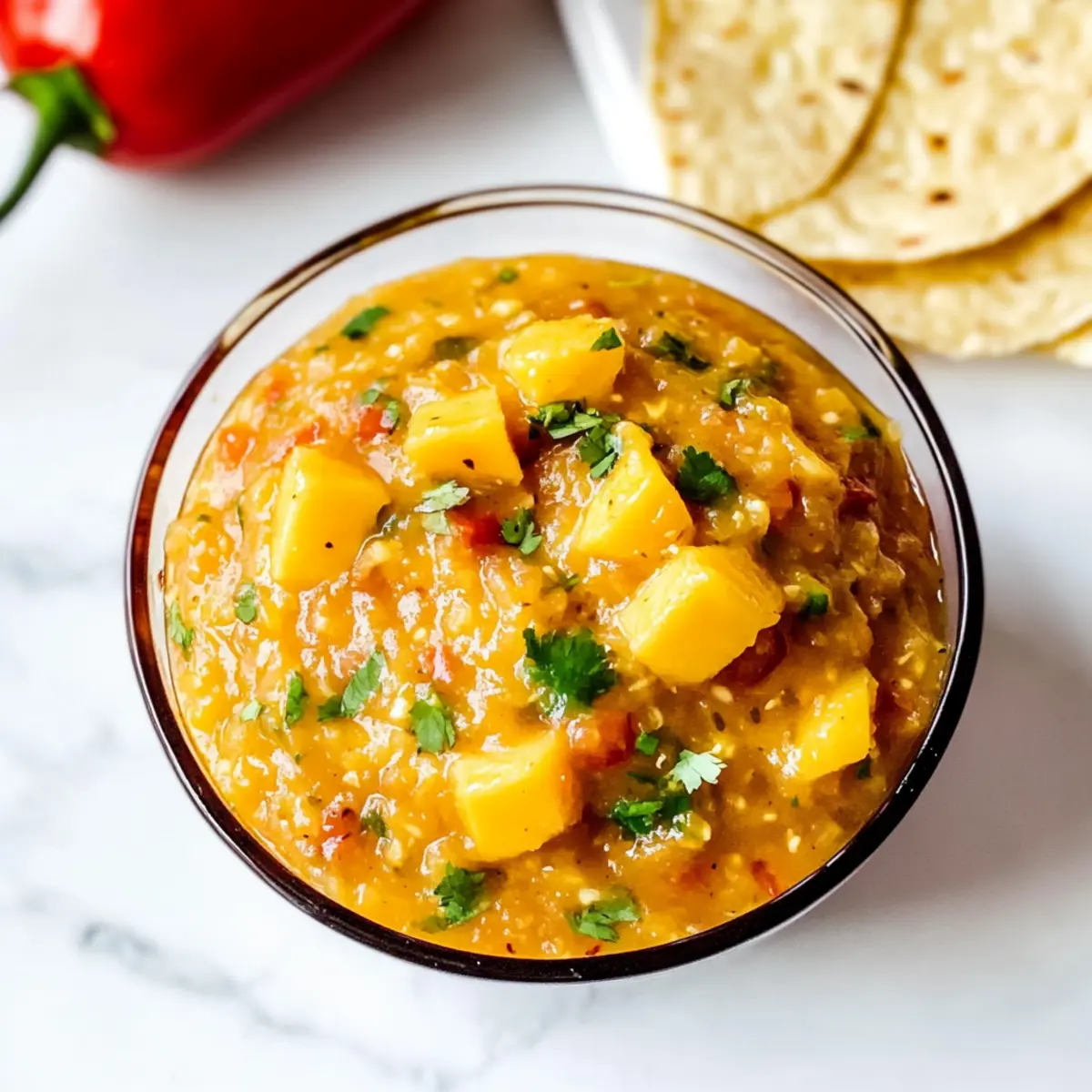 Mango Habanero Salsa