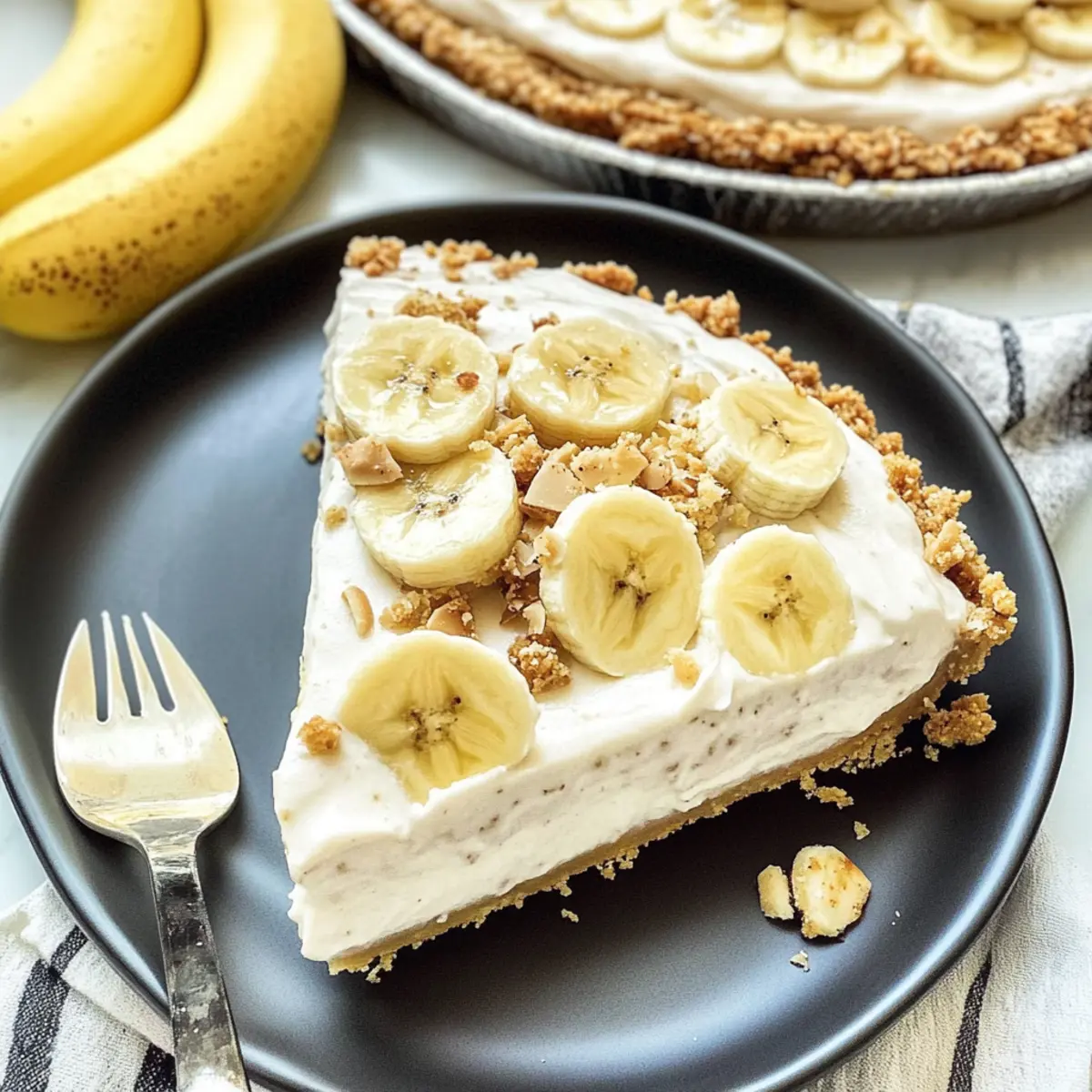 Paleo Banana Cream Pie