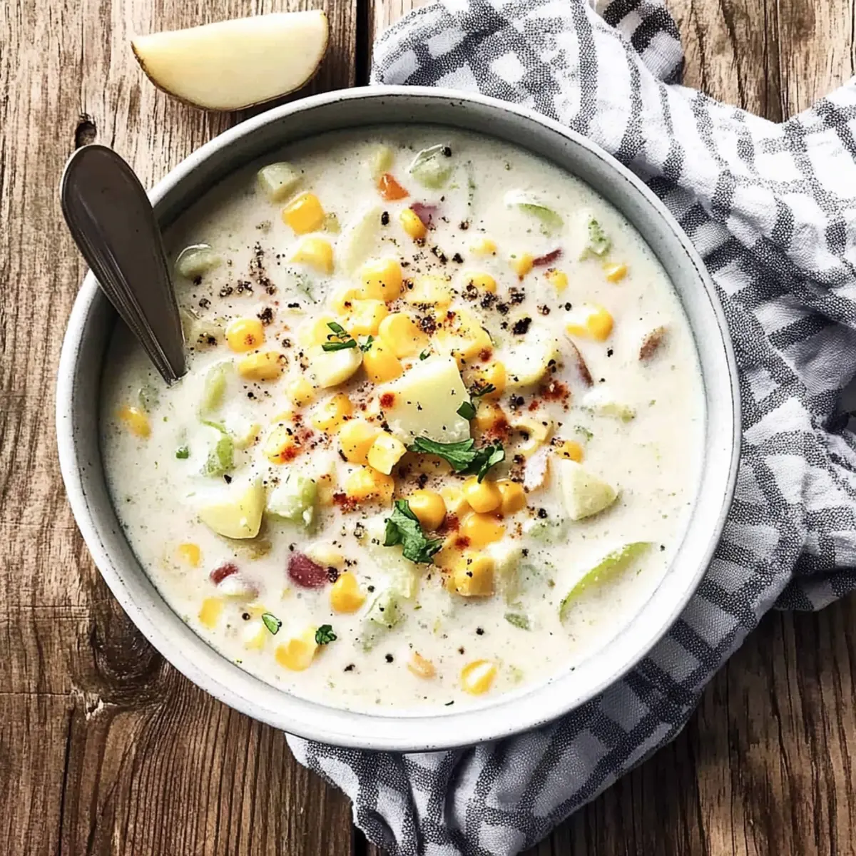 Leek and Corn Chowder