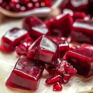 Pomegranate Caramels