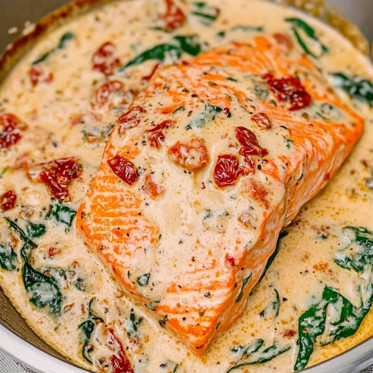 Creamy Tuscan Salmon