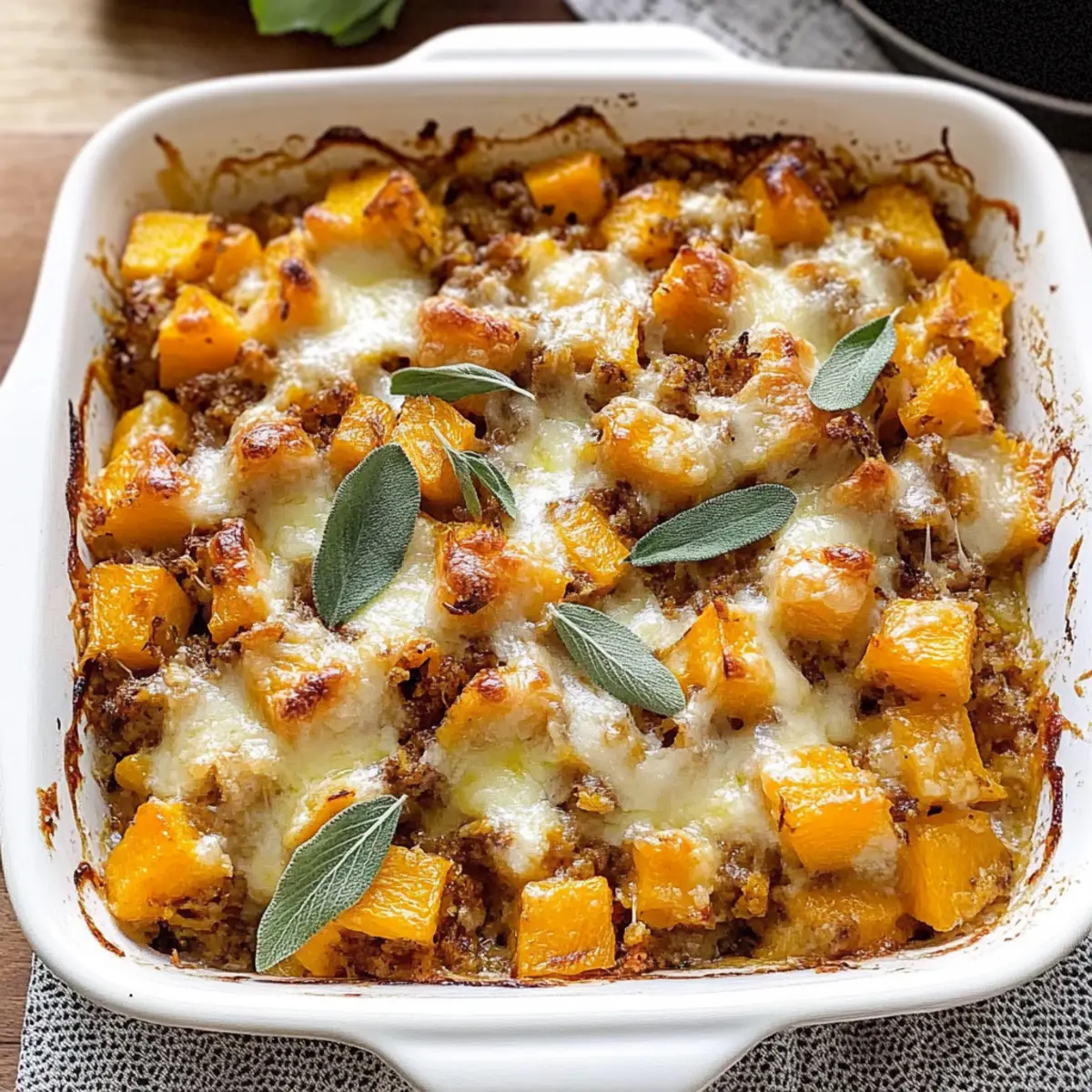 Butternut Squash Casserole