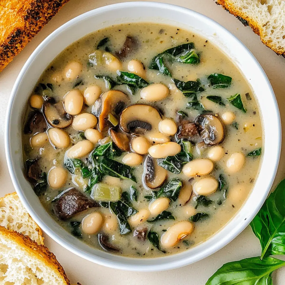 White Bean Mushroom Stew