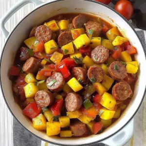 Sausage and Vegetable Skillet