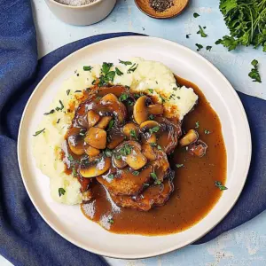 Beef Patties with Gravy