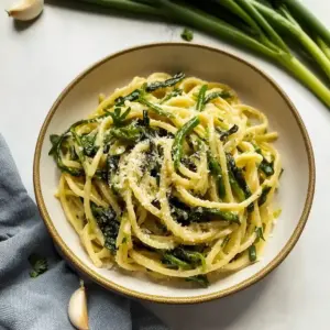 Garlic Scape Pasta