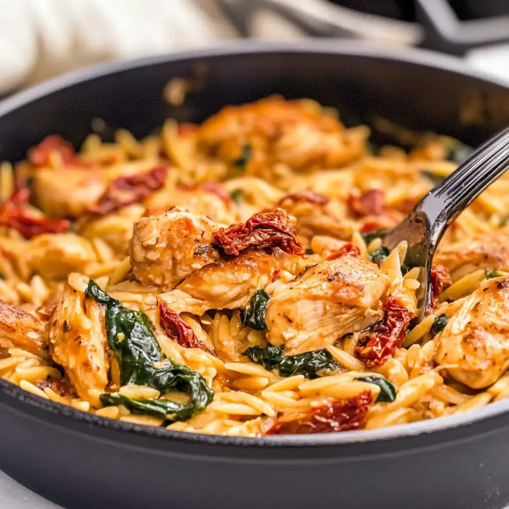 Sun-Dried Tomato Chicken Orzo