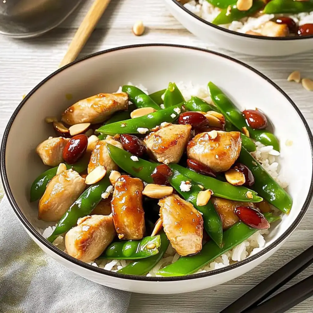 Quick Almond Chicken Stir-Fry