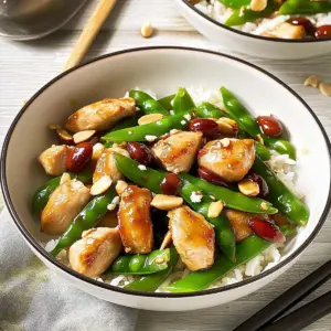 Quick Almond Chicken Stir-Fry