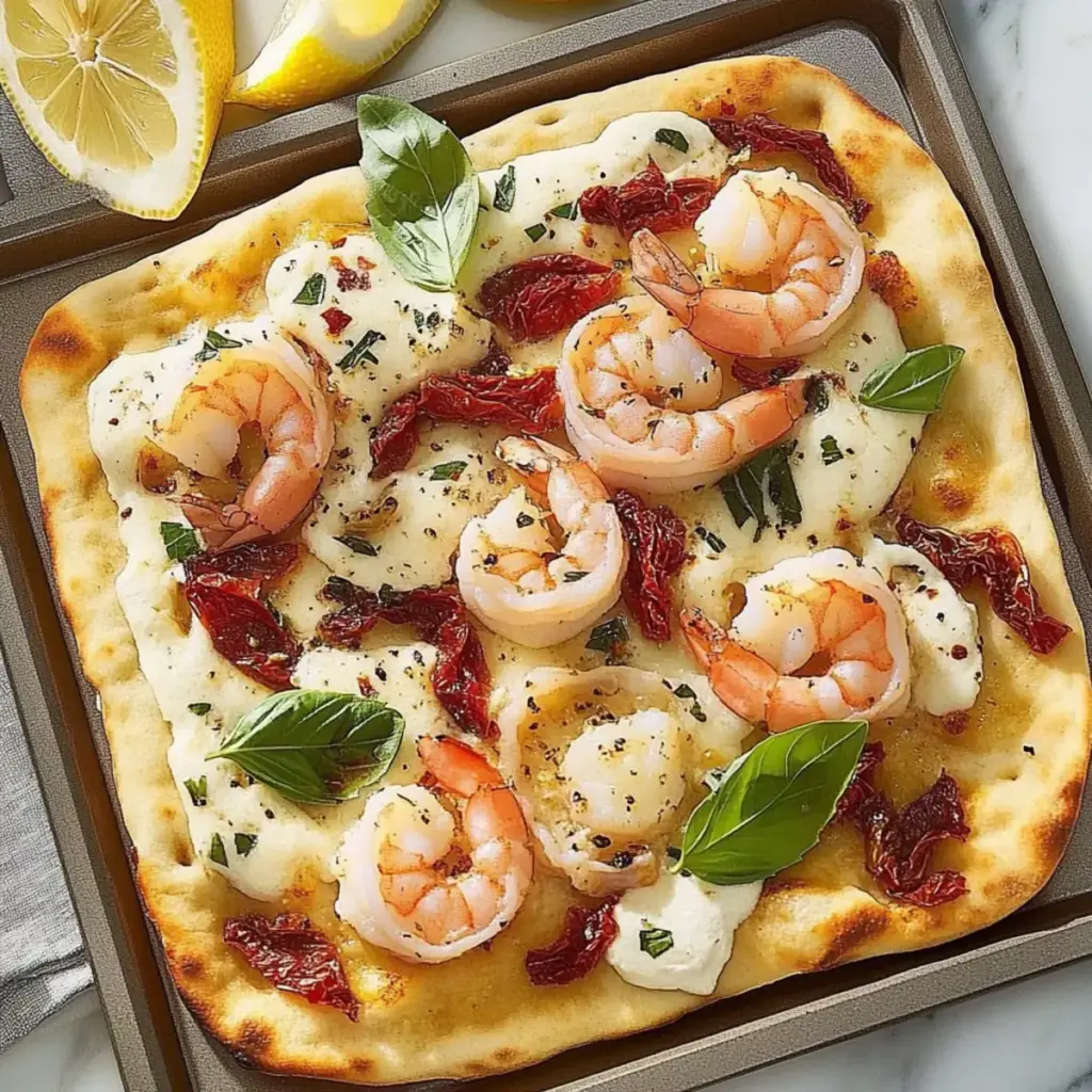 Shrimp Flatbread