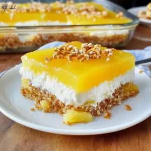 Pineapple Pretzel Salad