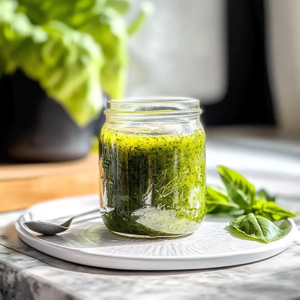 Fresh Basil Vinaigrette