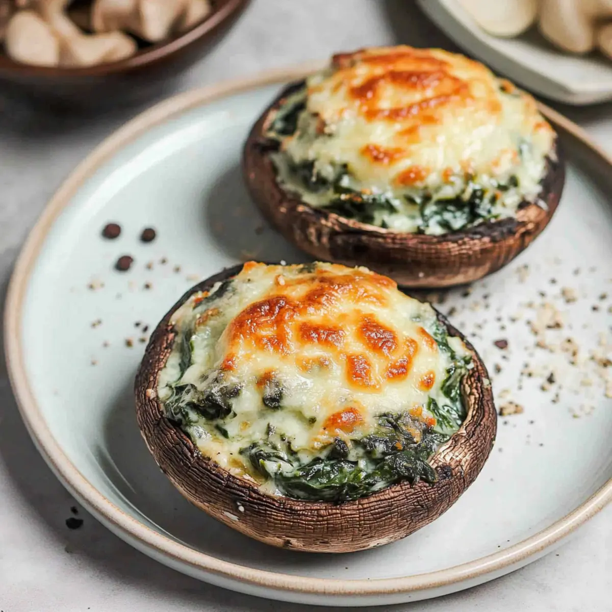 Stuffed Portobello Mushrooms