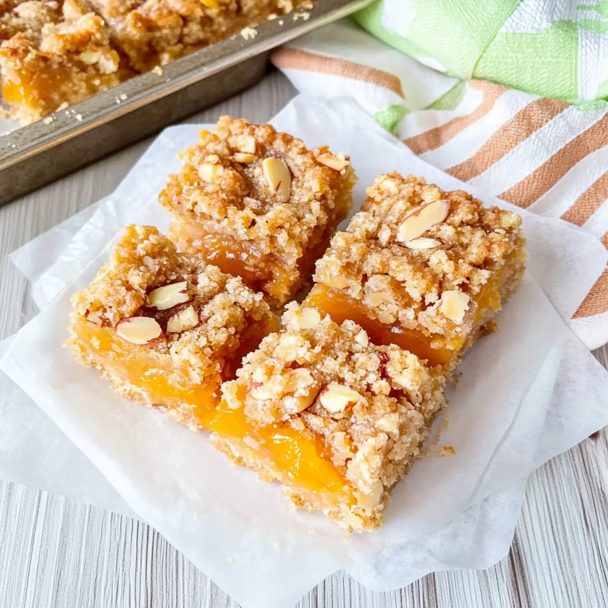 Apricot Crumb Bars