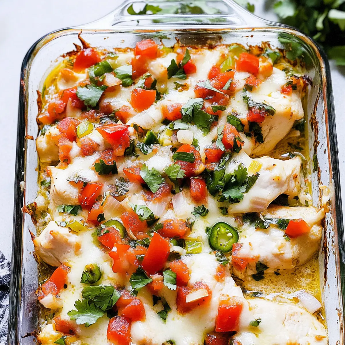 Salsa Fresca Chicken Bake