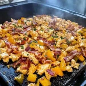 Blackstone Chicken Bacon Ranch Skillet