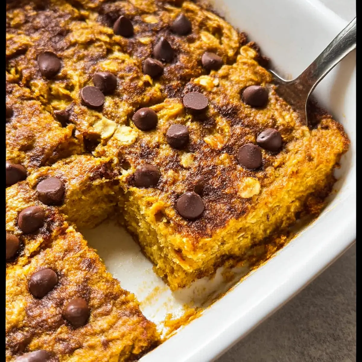 Pumpkin Baked Oatmeal