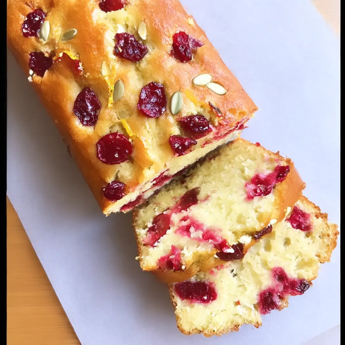 Paleo Cranberry Orange Bread